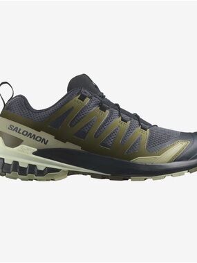 Salomon XA Pro 3D V9 Trail Stability Running Shoe Navy / Green Men’s Size 12.5